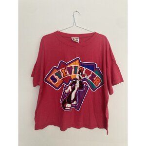Looney Tunes Vintage 1996 Sylvester Tshirt Pink Size 2XL